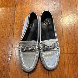 G.H. Bass & Co. Silver Loafers
